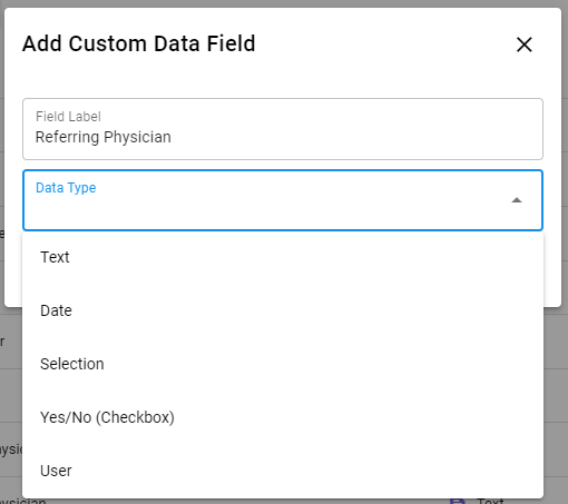 Setting up Custom Client Information Fields