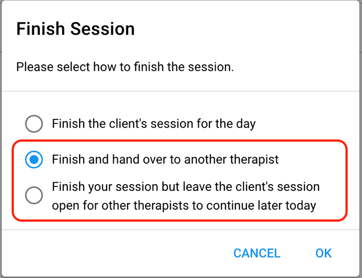 Session Note Settings: Splitting Data in Session Notes by User