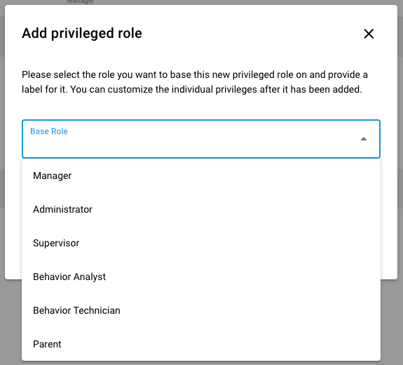 Dispaly User Roles Managing User Privileges and Creating new User Roles