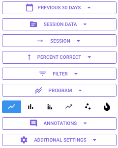 Graph Settings Example Navigating Graph Settings
