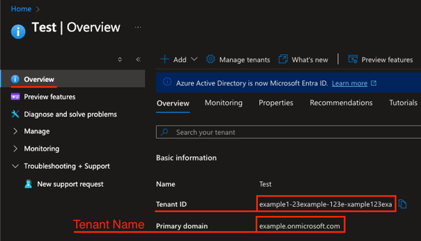 microsoft-sso-tenantname